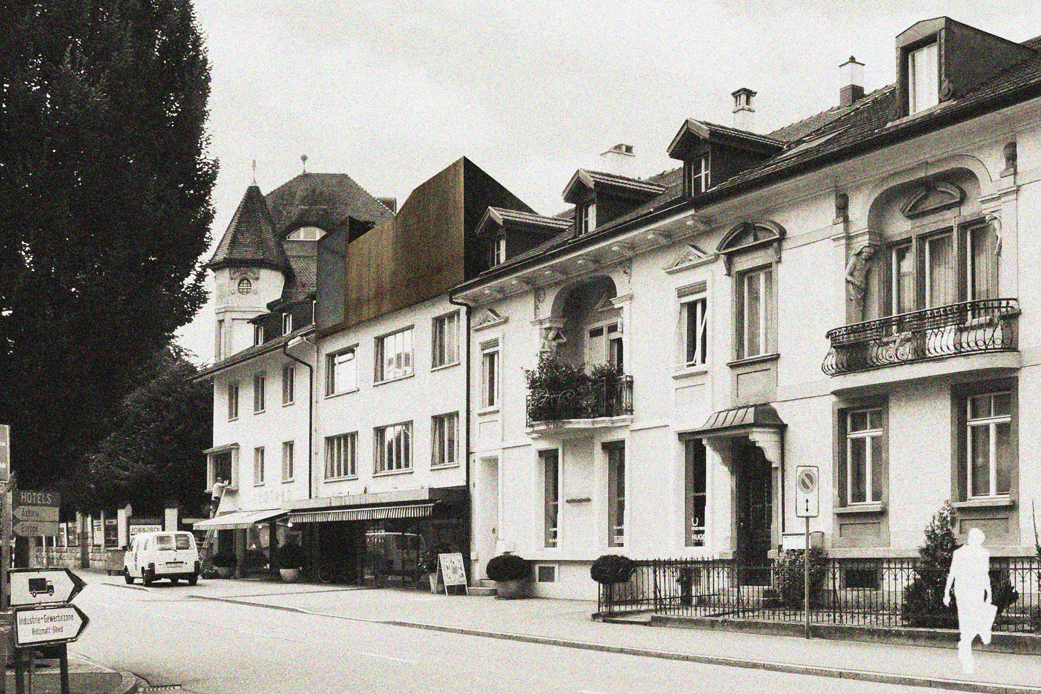 Machbarkeitsstudie Dachaufstockung in Olten